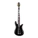 ICONNS5BBK Bajo electrico  5 cuerdas Negro brillante 