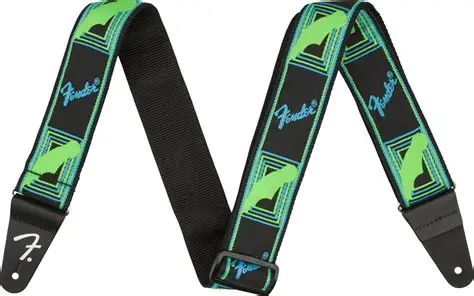 TAHALI FENDER NEON MONOGRAM STRAP GRN BLUE 0990681303