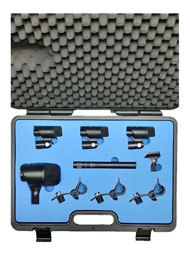 SET DE 5 MICRÓFONOS KRIEG PARA BATERIA KMMB18