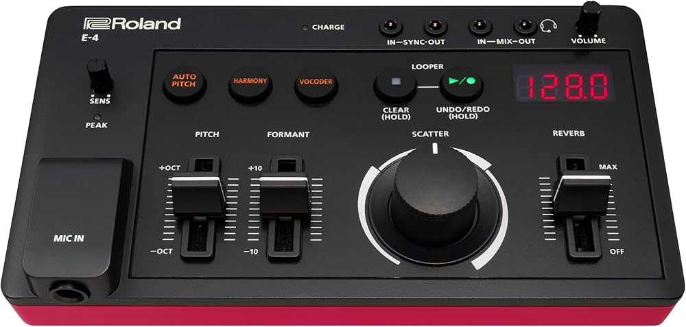ROLAND E-4 – Vocal Performer y Procesador de Voz Creativo Portátil AIRA COMPACT