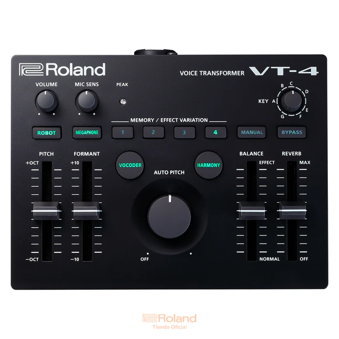 PROCESADOR DE EFECTOS VOCALES ROLAND AIRA VT-4