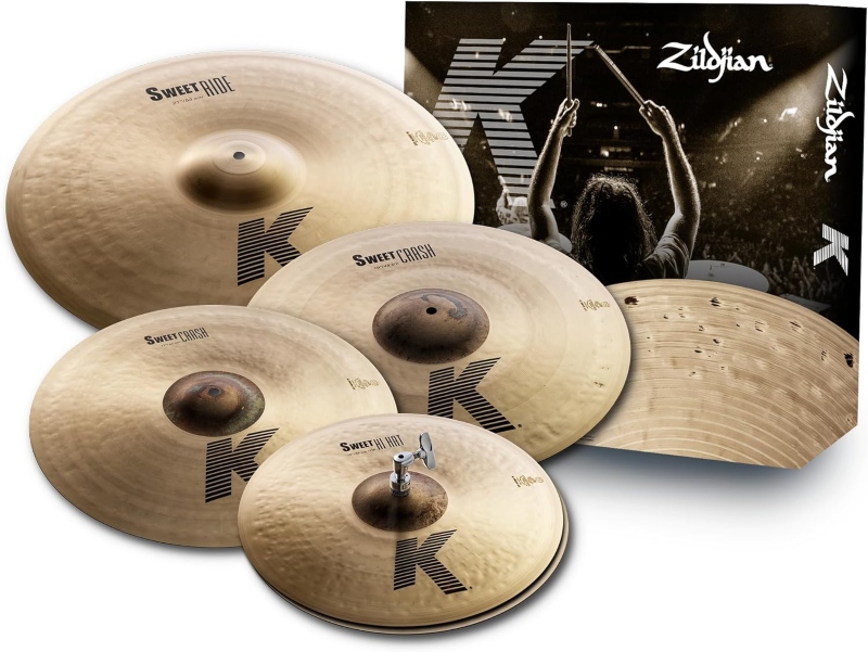 PAQUETE DE PLATILLOS 15" 17" 19" 21" K SWEET ZILDJIAN KS5791