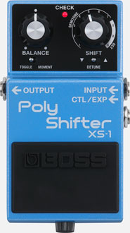 BOSS XS-1 Poly Shifter – Pedal de Pitch Shifting Polifónico Profesional
