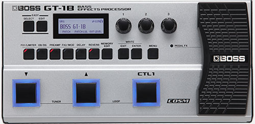 GT-1B PROCESADOR DE EFECTOS BOSS PARA BAJO 