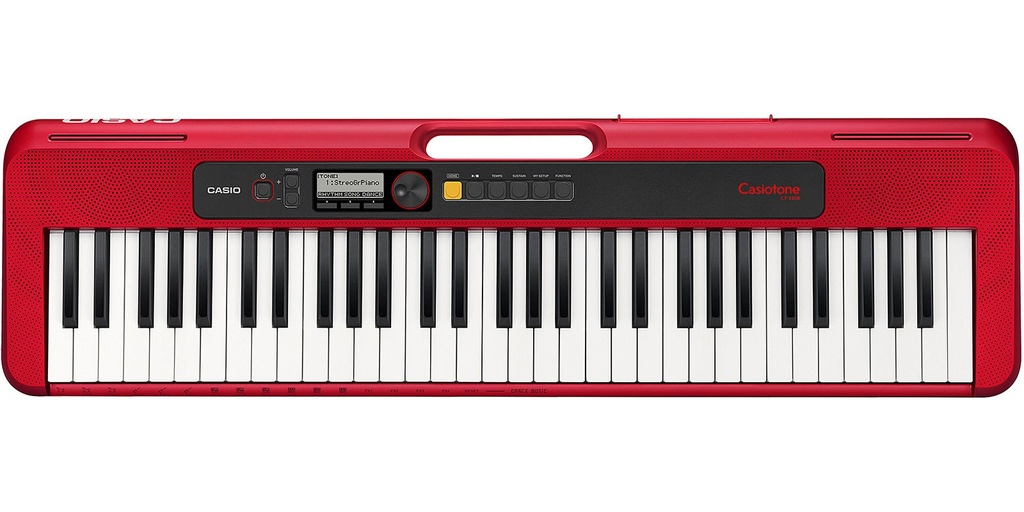 TECLADO CASIO PORTATIL C/ELIMINADOR CT-S200RD