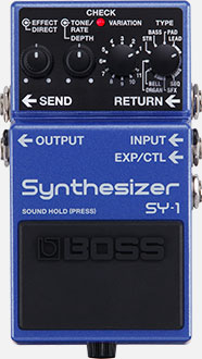 PEDAL BOSS SYNTESIZER EFECTO SINTETIZADOR SY-1 