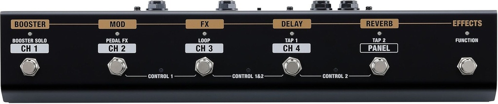 CONTROLADOR DE EFECTOS BOSS PARA AMPLIFICADOR BOSS GA-FC EX