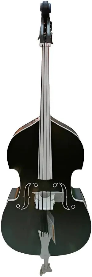 TL615BK TOLOLOCHE ACUSTICO ROMERO 4/4 NEGRO BISEL BLANCO CUERDAS DE NAILON
