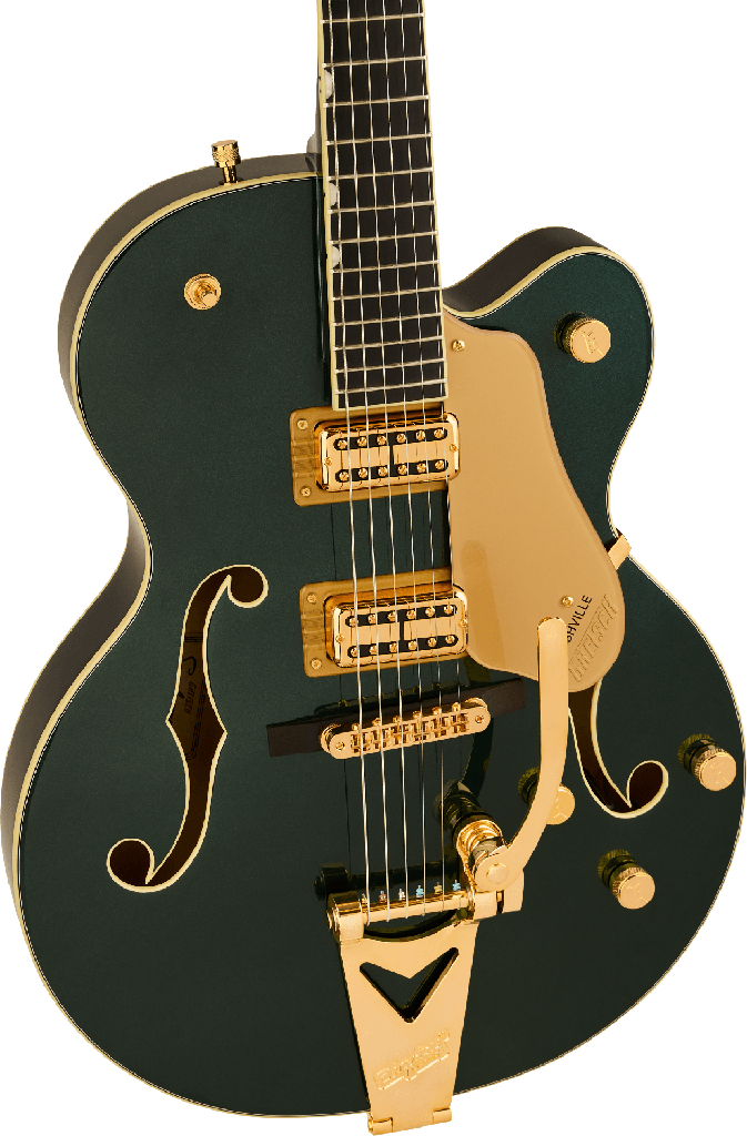 GUITARRA ELECTRICA GRETSCH SYNCHROMATIC NASHVILLE HOLLOW BODY SINGLE CUT CON BIGSBY GREEN CADILLAC 2506411548