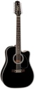 GUITARRA ELECTROACÚSTICA TAKAMINE EF381DX (12 CUERDAS NEGRO)