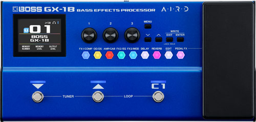 GX-1B MULTI EFECTOS BOSS PARA BAJO 