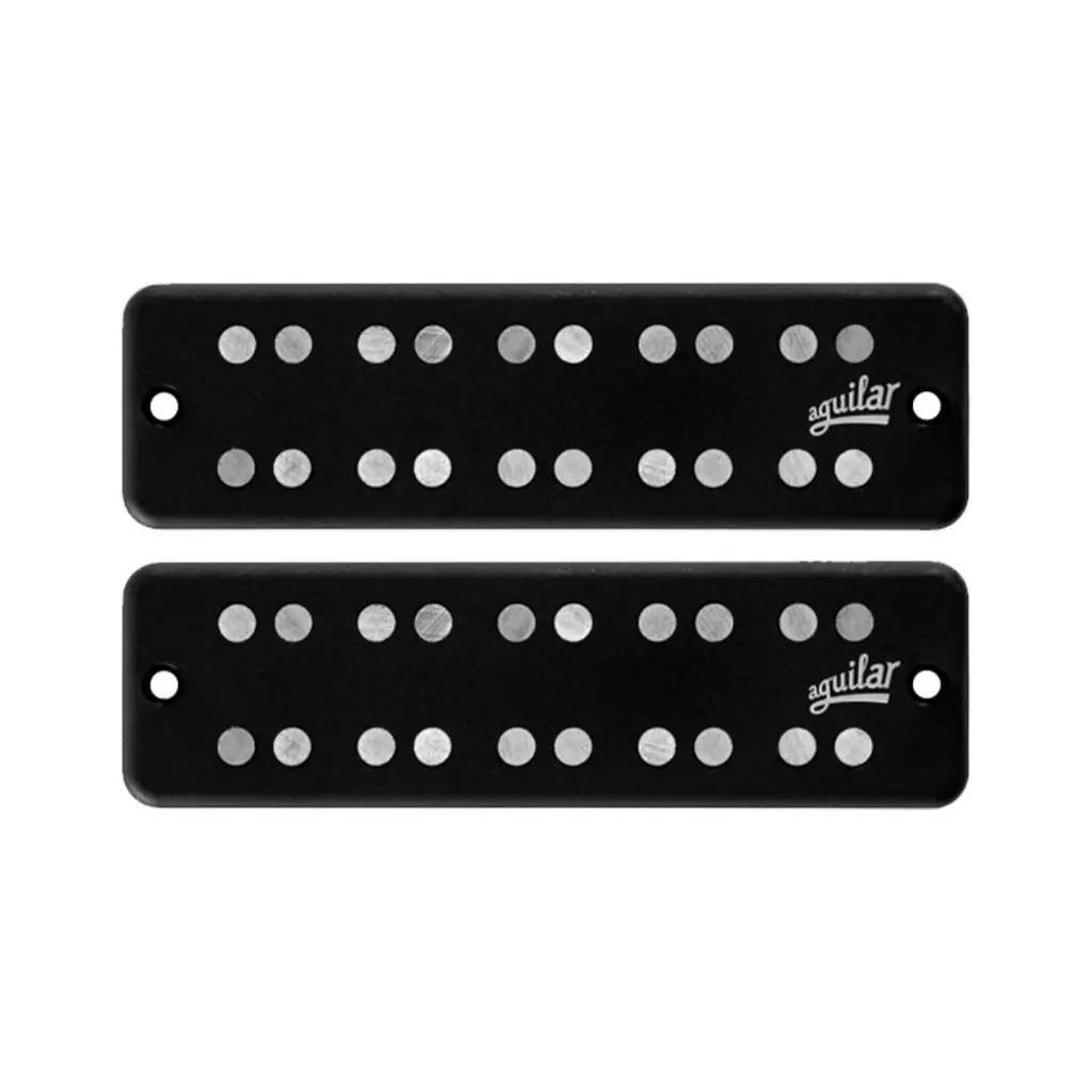 SET DE PASTILLAS AGUILAR SUPER DOBLE ESTILO SOAPBAR PARA BAJO DE 5 CUERDAS 5SD-D2SET