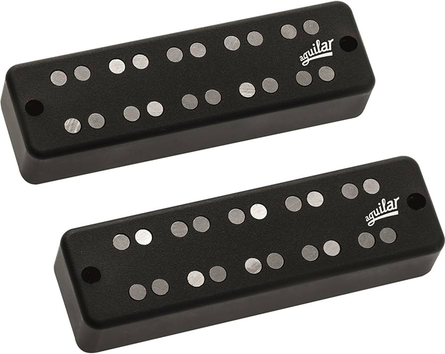 SET DE PASTILLAS AGUILAR PARA BAJO P-JAZZ DE CERAMICA DCB-4PJ