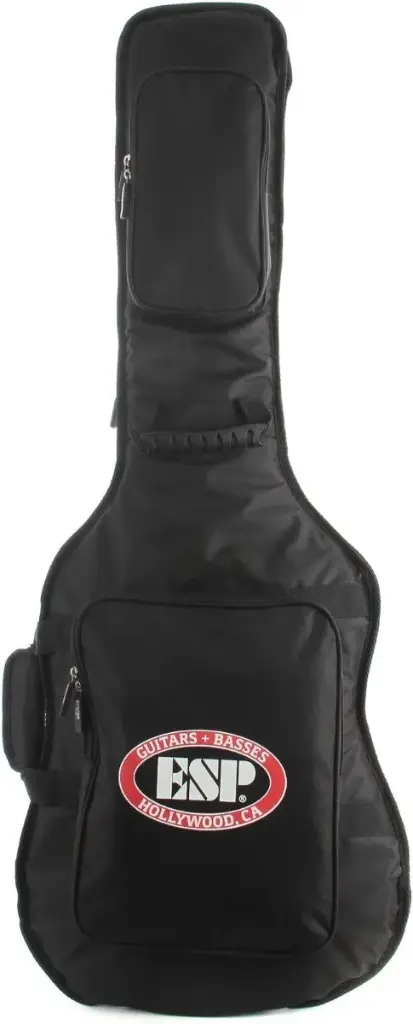 CGIGDXG  FUNDA DE GUITARRA ESP DELUXE NEGRA M, MH, H, EC, SN, Viper.