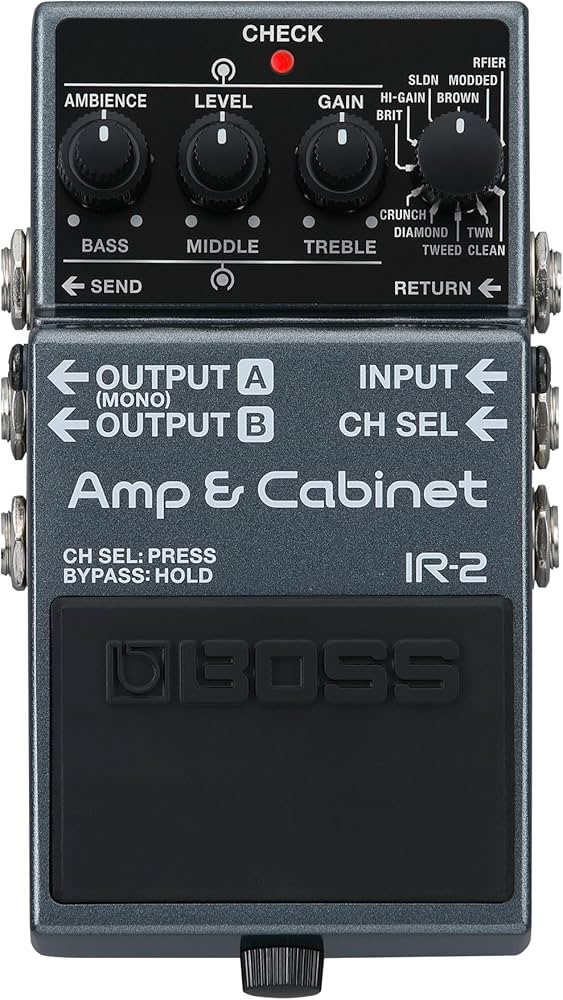 IR-2 PEDAL BOSS IR-2 AMP & CABINET