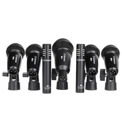 KIT DE MICROFONOS ALCTRON PARA BATERIA 7 PIEZAS T8400