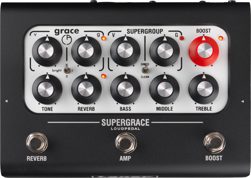 BCC-SUPERGRACE PEDAL AMPLIFICADOR DE GUITARRA LANEY SUPERGROUP LODPEDAL BILLY CORGAN 60W