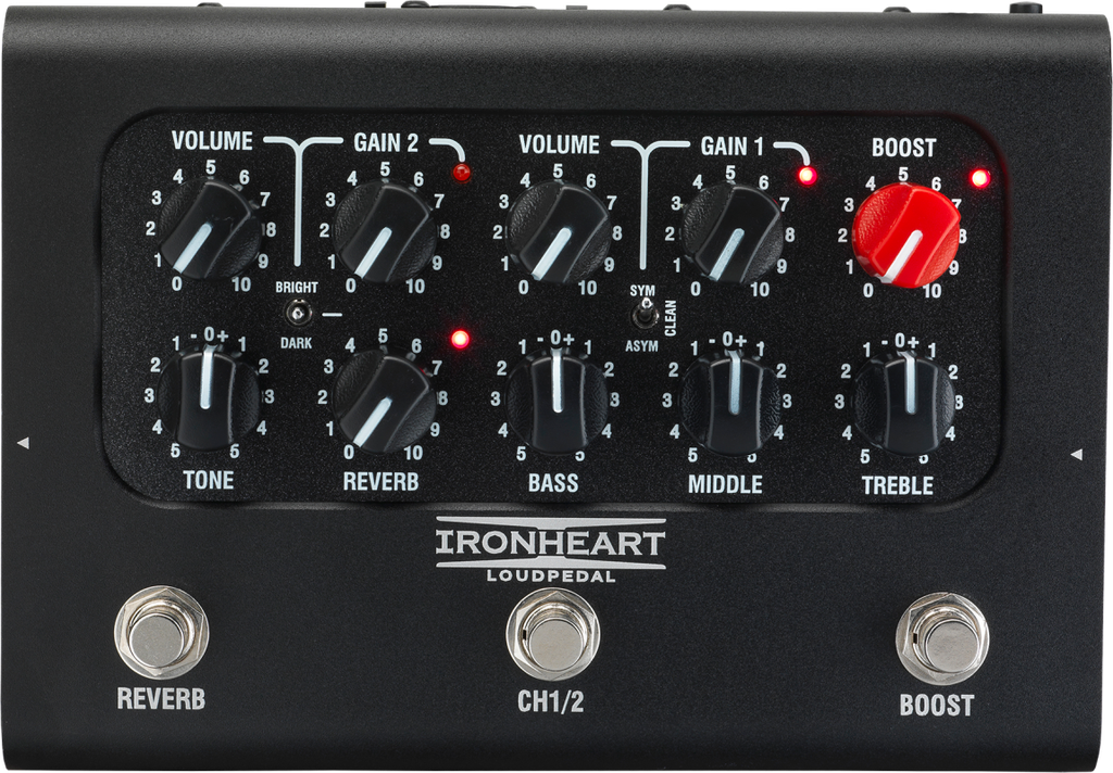 LOUDPEDAL-IMM PEDAL AMPLIFICADOR DE GUITARRA LANEY IRONHEART LOUDPEDAL MARTIN MILLER 60W