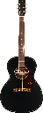 2711130511 GUITARRA ELECTROACUSTICA GRETSCH JIM DANDY DELTOLUXE CONCERT TORTOISE PICKGUARD BLACK TOP 