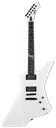 LSNAKEBYTESW GUITARRA ELÉCTRICA LTD SNAKE BYTE SNOW WHITE SIGNATURE JAMES HETFIELD 