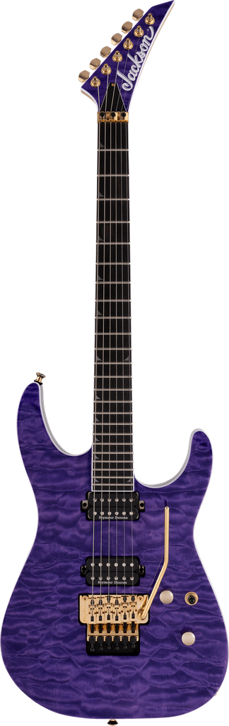 JACKSON GUITARRA ELÉCTRICA PRO SERIES SOLOIST™ SL2Q MAH TRANSPARENT PURPLE 2914323592