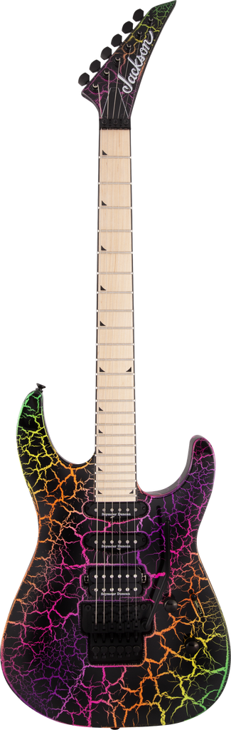 JACKSON GUITARRA ELÉCTRICA PRO SERIES SOLOIST SL3M RAINBOW CRACKLE 2911000500