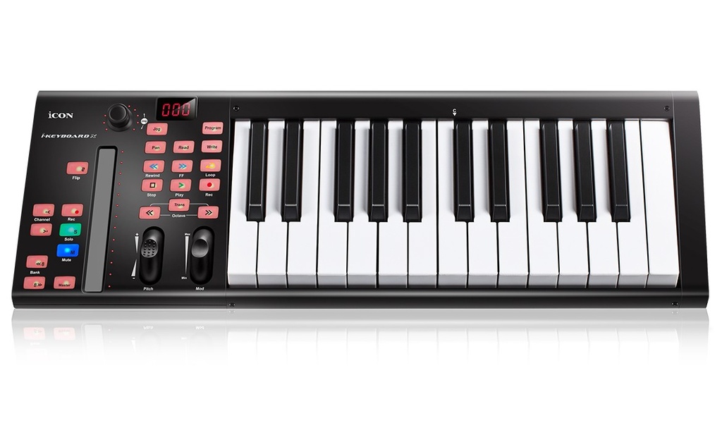 TECLADO CONTROLADOR MIDI USB IKEYBOARD 3X