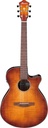 GUITARRA ELECTROACÚSTICA SOMBREADO ÁMBAR DE LA SERIE AEG IBANEZ  AEG70-VVH