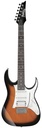 GUITARRA ELECTRICA SOMBREADA DE LA SERIE GIO IBANEZ "GIO RG" GRG140-SB