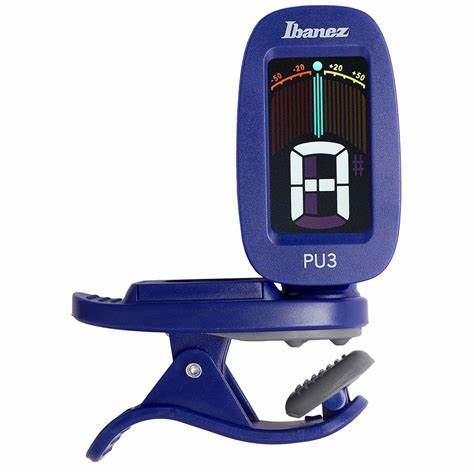 AFINADOR CROMATICO IBANEZ DE CLIP PU3-BL