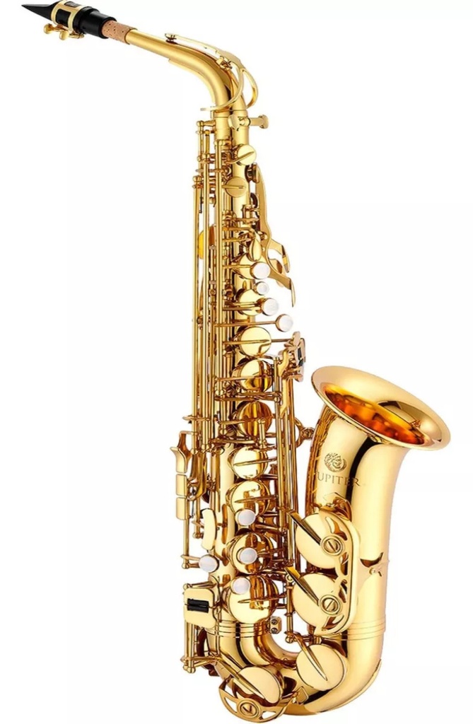 JAS500A SAXOFON ALTO MIB JUPITER LAQUEADO C/ESTUCHE 