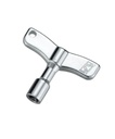 LLAVE TAMA PARA BATERIA CROMADA TDK05 
