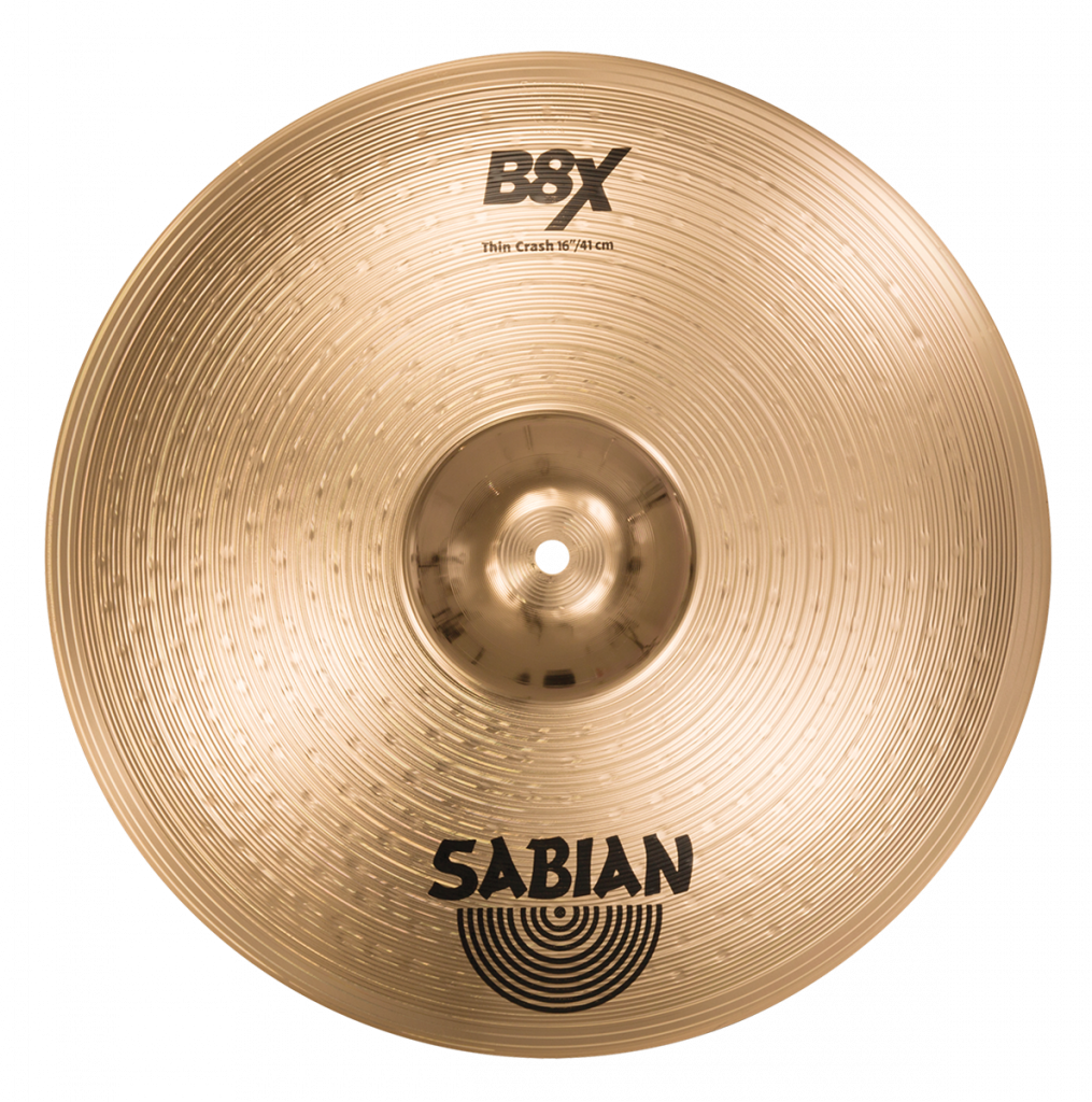 PLATILLO SABIAN B8X 16" THIN CRASH 41606X