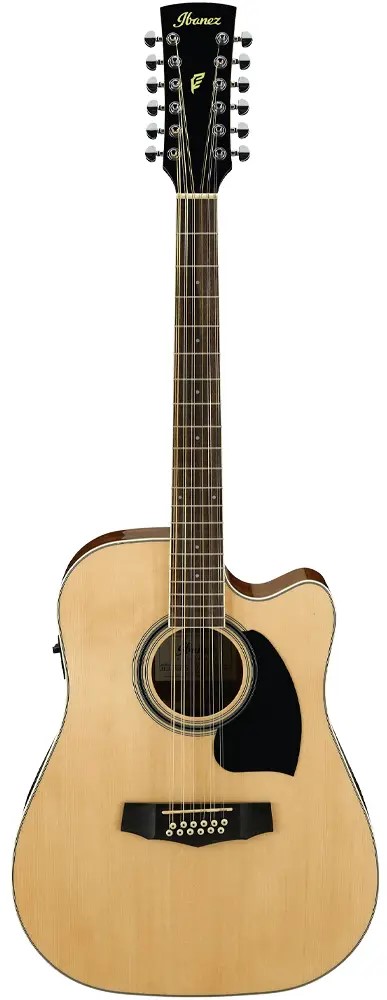 PF1512ECE-NT GUITARRA ELECTROACÚSTICA NATURAL DE 12 CUERDAS  IBANEZ 