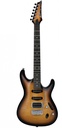GUITARRA ELECTRICA SOMBREADO TRANSPARENTE DE LA SERIE SA IBANEZ SA160FM-TYS
