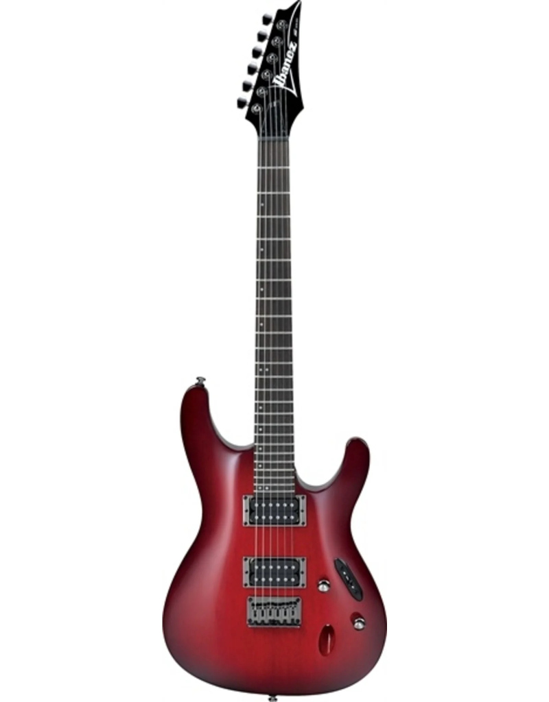 GUITARRA ELECTRICA ROJO SOMBREADO DE LA SERIE S IBANEZ S521-BBS