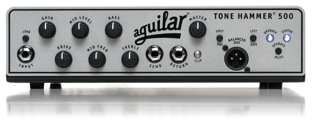 CABEZAL AMPLIFICADOR PARA BAJO TONE HAMMER AGUILAR TH500