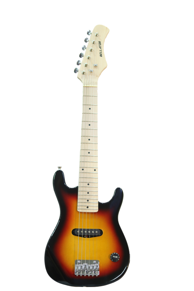 PAQUETE DE GUITARRA ELÉCTRICA INFANTIL STRAT BELLATOR ECP3ST-SBY