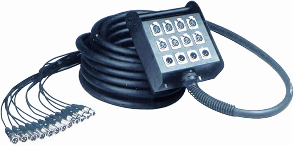 BOX/604-10K Snake Profesional De 10 Metros 8X4 Quiklok