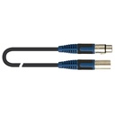 RKSM/340-1 Cable Para Micrófono Xlr Macho Xlr Hembra Quiklok 