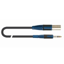 RKSM/344-2 Cable Para Micrófono Xlr Macho A Plug 6.3 Stereo Quiklok