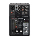 AG03MK2B MEZCLADORA ANALOGA DE 3 CANALES PARA STREAMING AG YAMAHA 