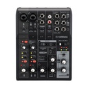 MEZCLADORA ANALOGA DE 6 CANALES PARA STREAMING AG YAMAHA AG06MK2B