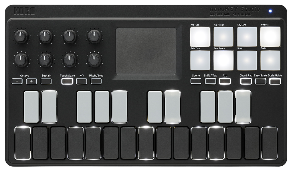 TECLADO CONTROLADOR MIDI NANO KORG NANOKEY STUDIO