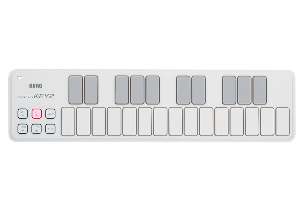 TECLADO CONTROLADOR MIDI NANO KORG NANOKEY2WH