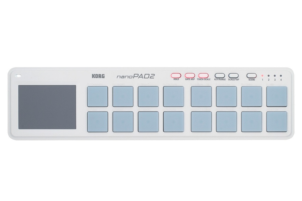 NANOPAD2WH CONTROLADOR MIDI NANO KORG 