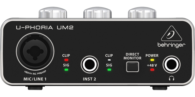 INTERFASE BEHRINGER 2X2 UM2