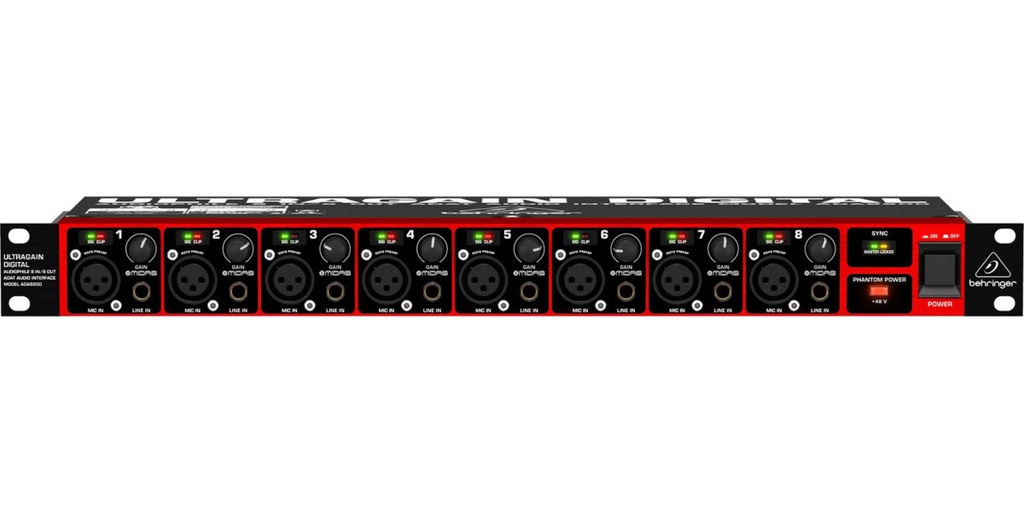 CONVERTIDOR BEHRINGER ADA8200