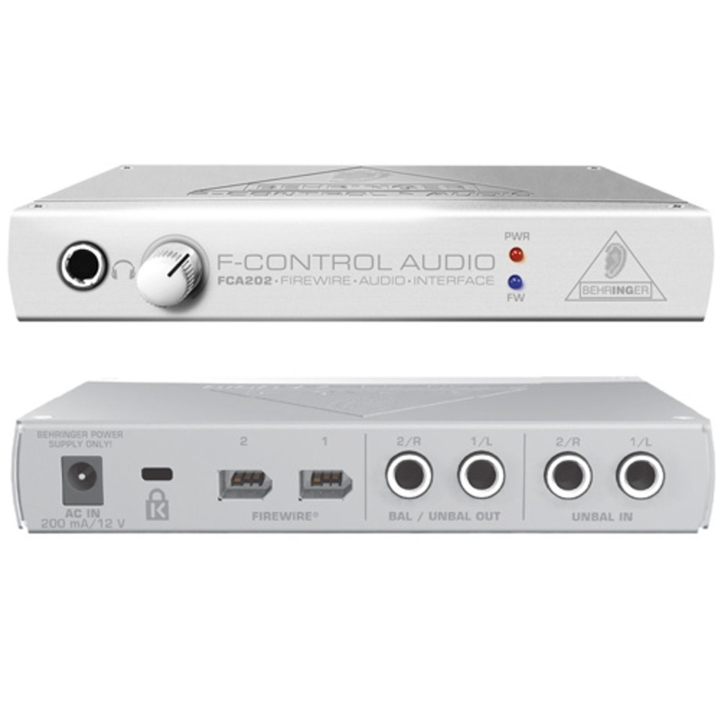 FCA202 INTERFASE BEHRINGER FIREWIRE 2CH 