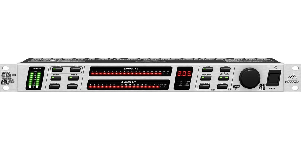 PROCESADOR BEHRINGER FBQ2496